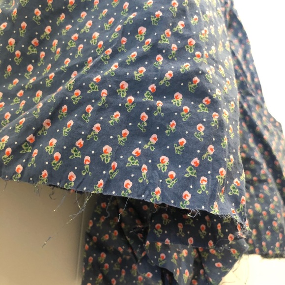 Vintage Halterneck Romper with Roses Size Small - Picture 5 of 5